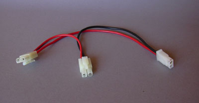 Adapterkabel 2x6V (Tamiya) auf 12V (AMP)